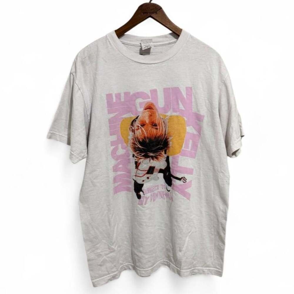 Machine Gun Kelly Tickets to My Downfall 2021 Tour Graphic T-Shirt Large